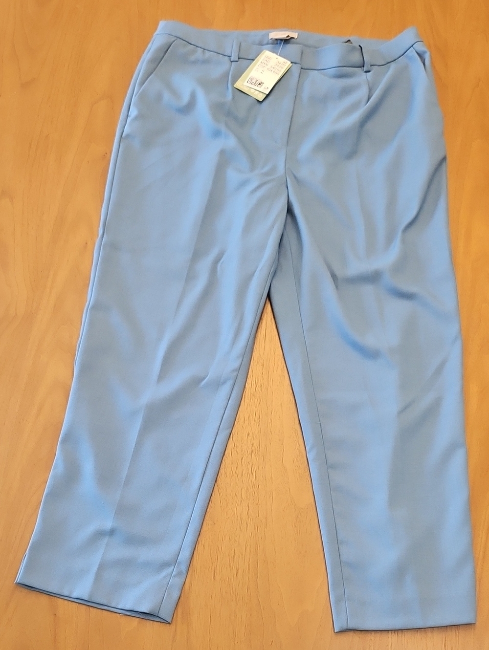 H&M Light Blue Straight Leg Pants